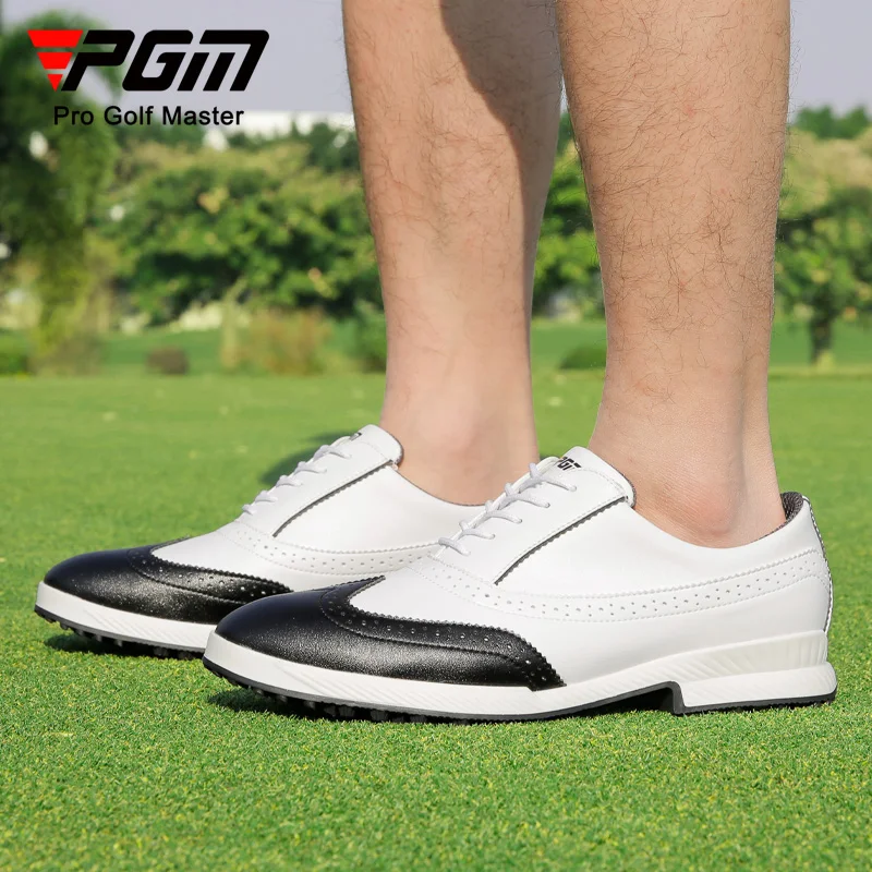 Pgm Xz256定制防滑防水超细纤维男士高尔夫球鞋 - Buy 高尔夫球鞋,男士高尔夫球鞋,防水男子高尔夫鞋专业 Product on  Alibaba.com