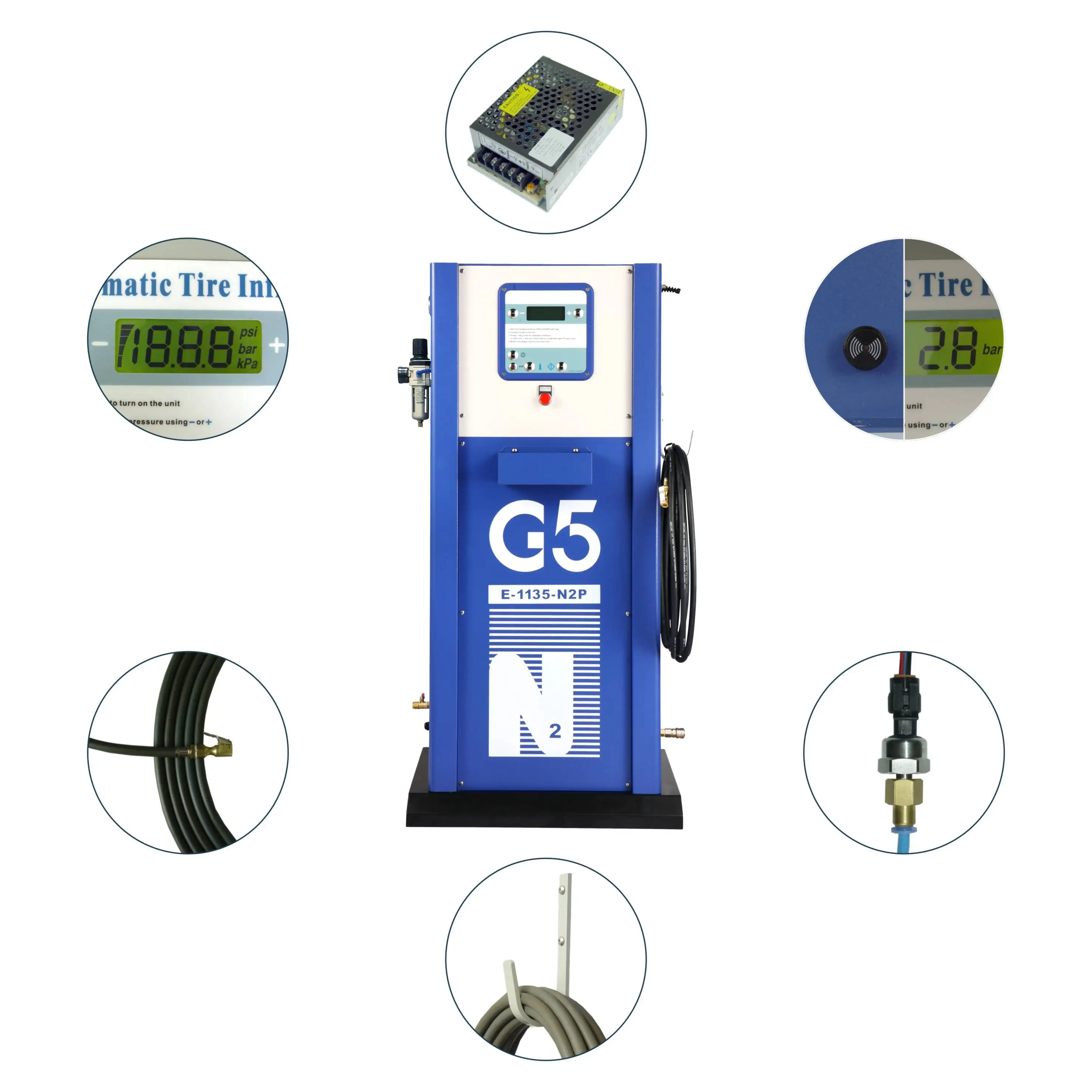 Indoor Psa Nitrogen Generator Tire Inflators And Conversion System For ...