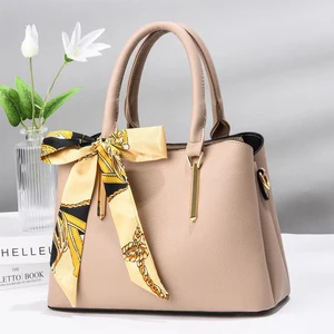 MINISSIMI Low MOQ Custom Pu Borsa a Mano Solid Classic Style Modern Designer Luxury Ladies Purse Women Handbags