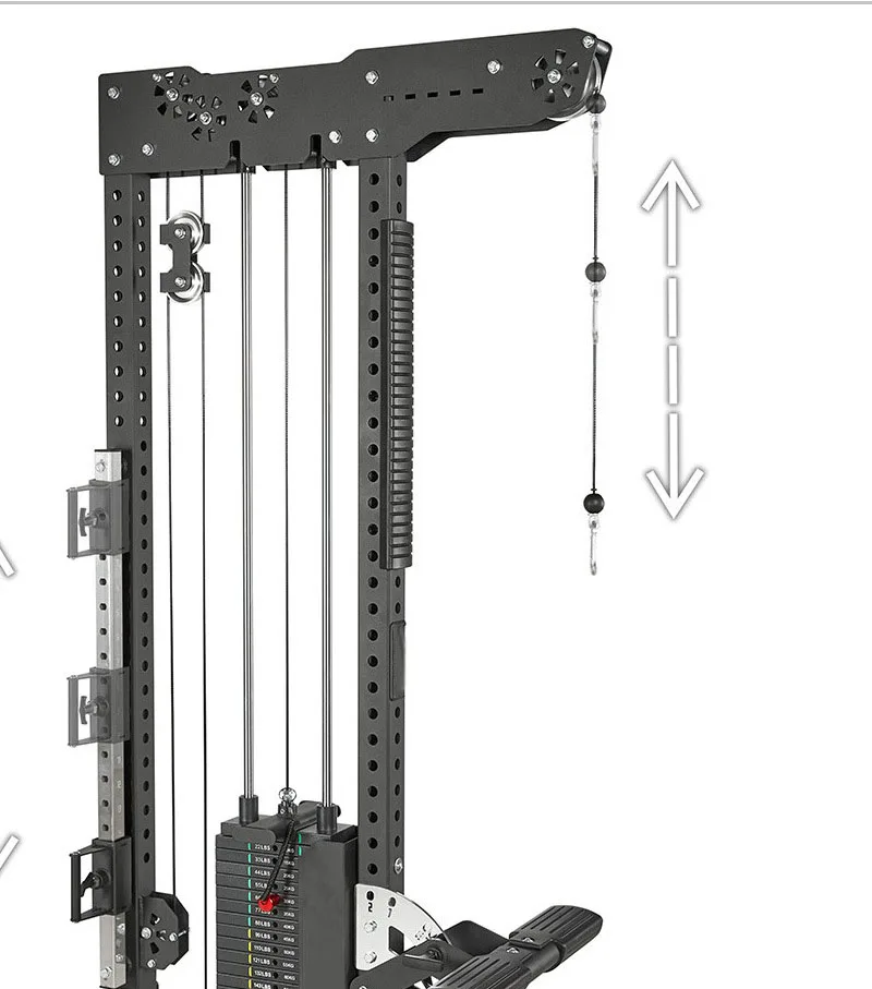 Pull Low Load Plate Loaded Lat Pulldown Low Row Machine for Powerlifting