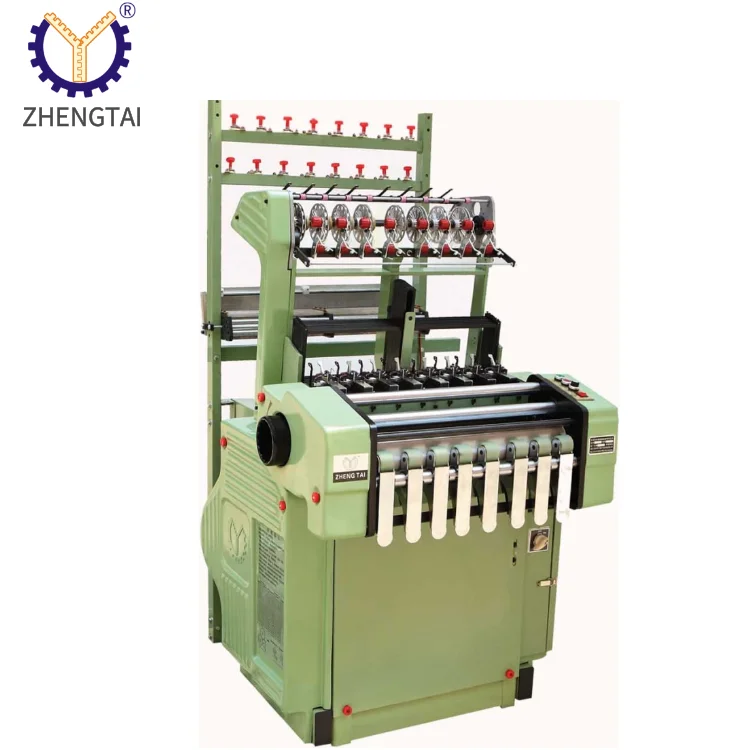 Zhengtai Automatic Textile Narrow Fabric Weaving Machine Twill Tape Satin Ribbon Making Needle Loom