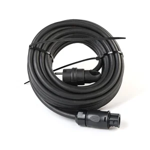 IP68 Waterproof Assembled Type Betteri BC01 Male Female Connectors Solar Micro Inverter to EU Schuko Extension Plug Power Cables