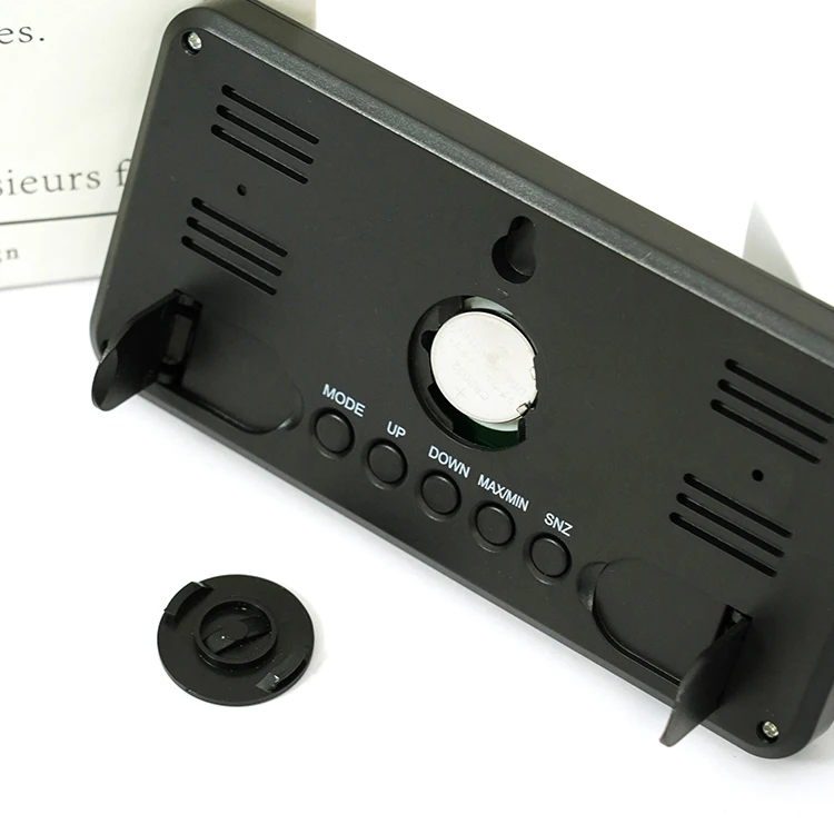 Hot Sale Temperature and Humidity Measurement Lcd Digital Alarm Clock Kids Smart Digital Clock