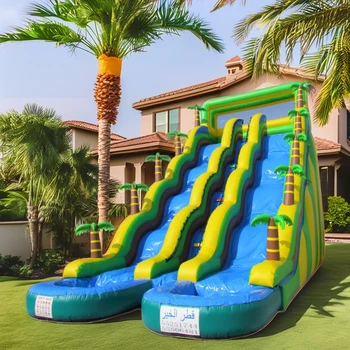 Inflatable Slide Toys for Big Adults and Children for Trampoline Park Rentals