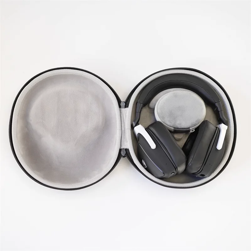 Custom Logo Shape EVA Case for Wireless Headphones Shockproof and Waterproof Earbud Storage Pouch Hard Earphone Charging Case