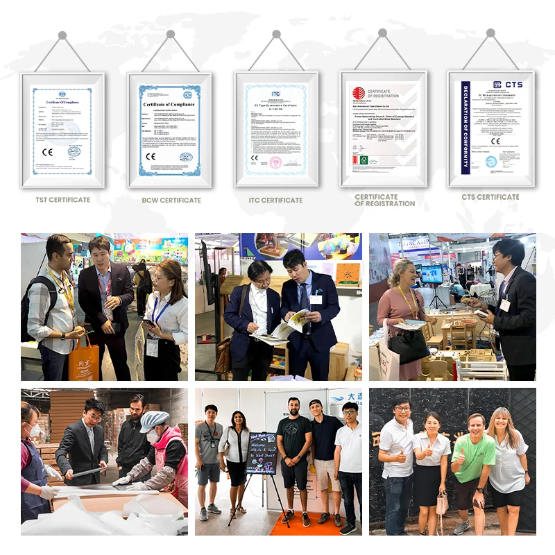 Радужный Монтессори деревянный детский набор треугольников с пандусом и качающимися скалолазанием