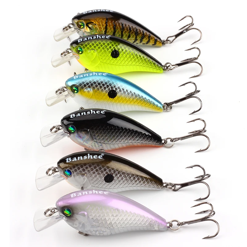 china fishing lures China Fishing Lures Manufacturers VC03 Square Bill Lure Fishing Wobbler  Shallow Diving Crankbait