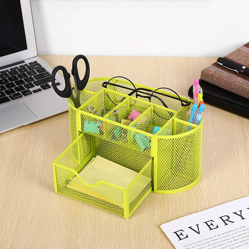 Настольные принадлежности металлический органайзер сетчатый держатель для
