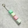 Four-key transparent shell - GD pink series
