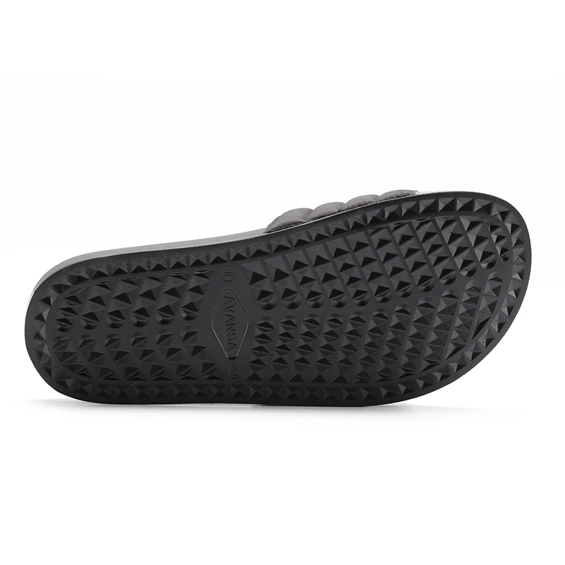 Henghao Non-Slip 3d Slide Slippers Your Own Design Genuine Leather Slide Slippers Letter Printed Slides Slippers Factory Price