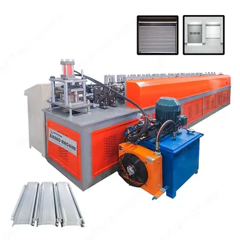 New Garage Door Roll Forming Machine Automatic Iron Steel Shutter Door Panels Maker Roof Step Motor Bearing Pump Tile Industries