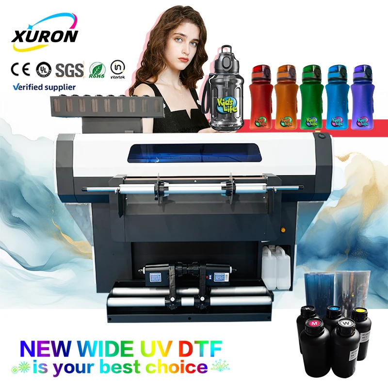 Xurong's Fully Automatic RolltoRoll UV DTF Printer  Equipped with RealTime Transfer Print Quality Monitoring Systems