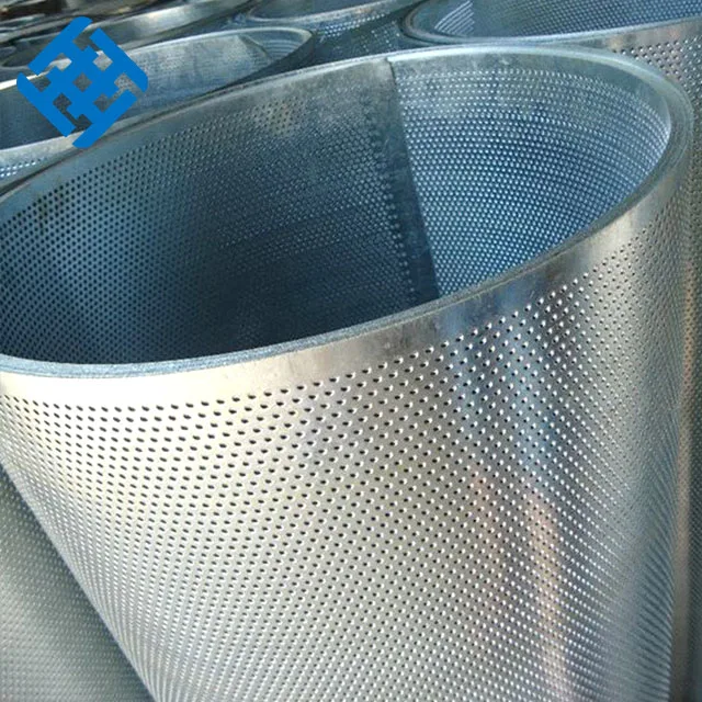 Thin Perforated Metal Sheet with Round Hole Mesh Screen Stainless Steel Wire Fabric Handmade Welding Panel