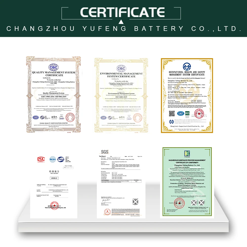 CR1025 プライマリリチウム電池 ボタン型コイン電池 Henli Max 3V 10mm 30mAh CGMおよび医療機器用