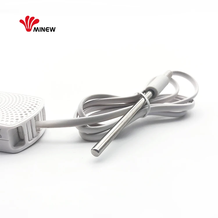 Minew Bluetooth IoT Sensor Beacon Temperature and humdity sensor for cold chain industry