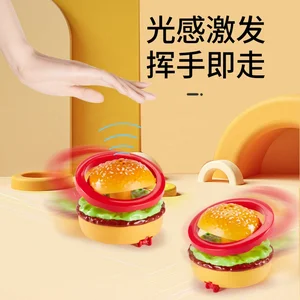 ITTL Electric Induced Universal Light and Musical Light Sensation Fun Burger Toys for Children 6+