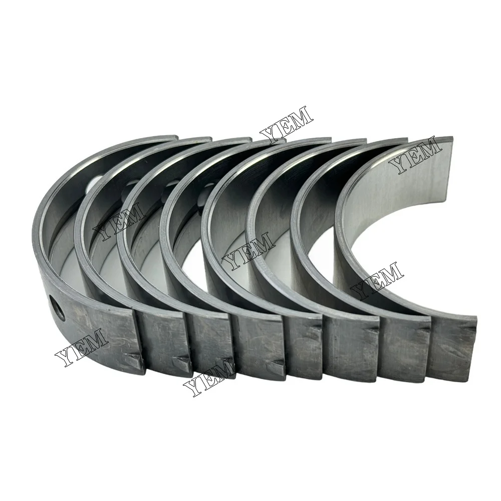 For Yanmar 3TNE82 Main Bearing 119810-02800 Standard Size Engine Parts 3