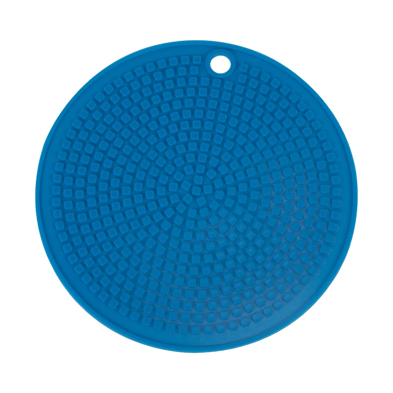 Silicone Dining Kitchen Round shape  Insulation Table Pad Non-slip extra large silicone heat-resistant dinners table place mat details