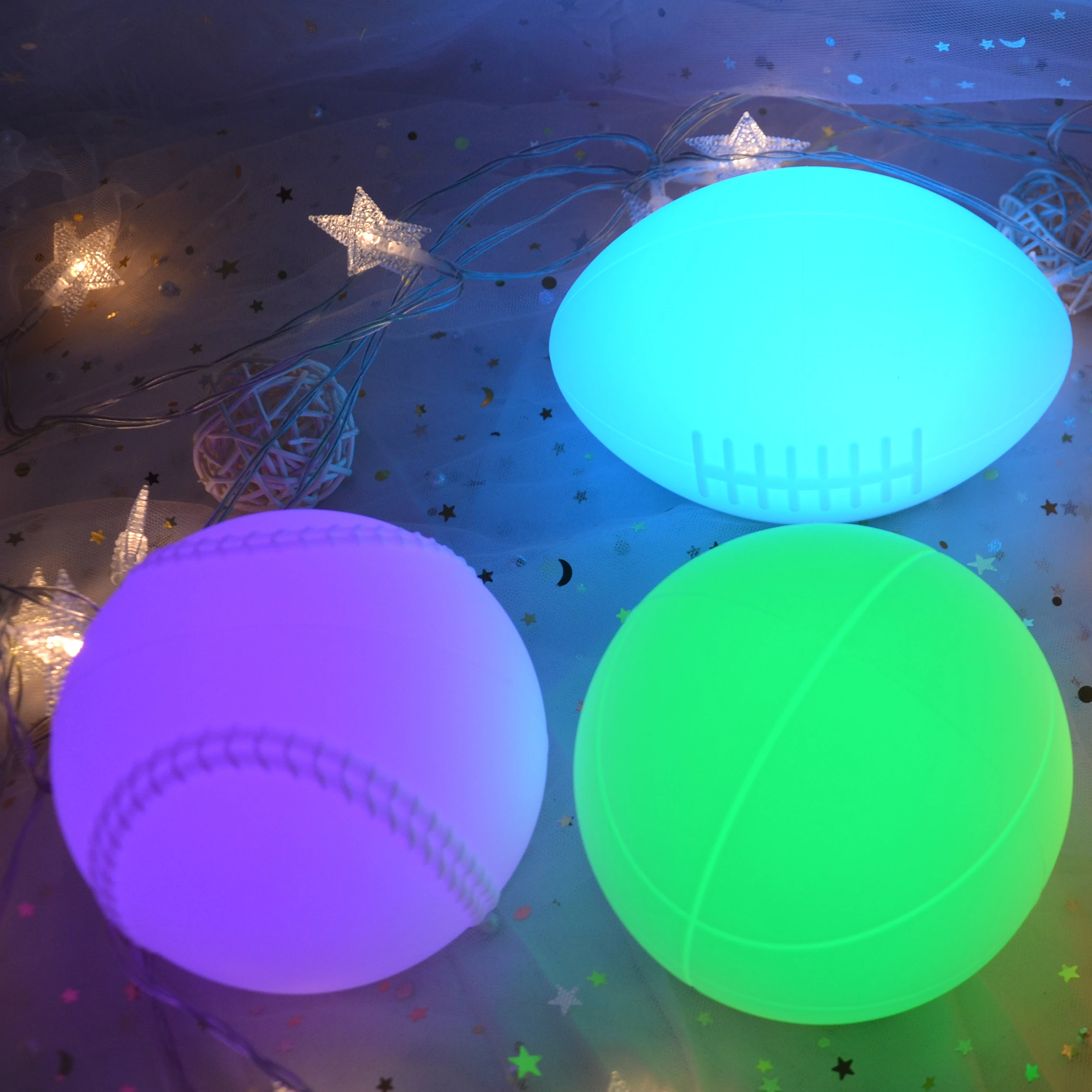 Touch RGB Led USB Rechargeable Light up Toys Small Led Night Light Silicone Soft 3D Animal New Modern Led Table Lamp for Gifts