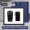 american-style coffee cup power bank-black