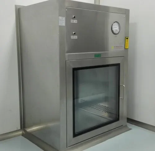 New Dynamic Pass Box for ISO 5 Clean Room Transfer Hatch Pass Thru Window Pharmaceutical Sterile Medical Pass Box GMP Compliant