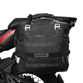 Rhinowalk Motorcycle 20l Side Bag Water Resistant Motorbike Pannier ...