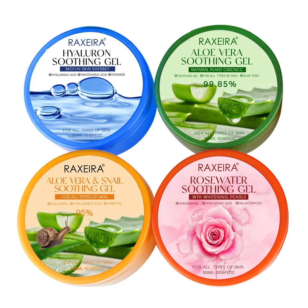 Private Label 100% Pure Aloe Vera Gel for Skin and Hair - Soothing & Hydrating Moisturizer FD60164112