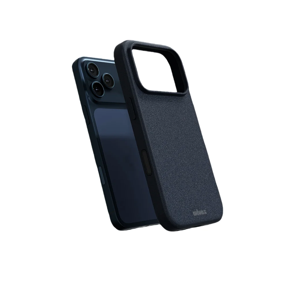 OEM Manufacturer full body protection baby skin flocked coating Case Magnetic Anti-Fingerprint Phone Cover For Iphone17 Pro Max