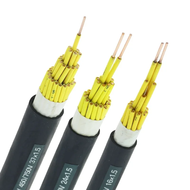 Copper Conductor PVC insulated PVC sheathed control cable KVV /KVVR Factory Direct Wholesalers