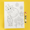 Giraffa 30*40cm - 30*40cm con 6 colori acrilico pennello