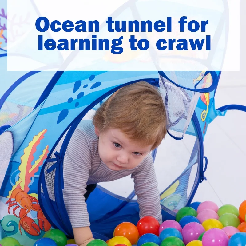 Juego 3 En 1 Carpa Con Tunel y Piscina De Pelotas - Seigard Juego 3 En 1 Carpa Con Tunel y Piscina De Pelotas - Seigard