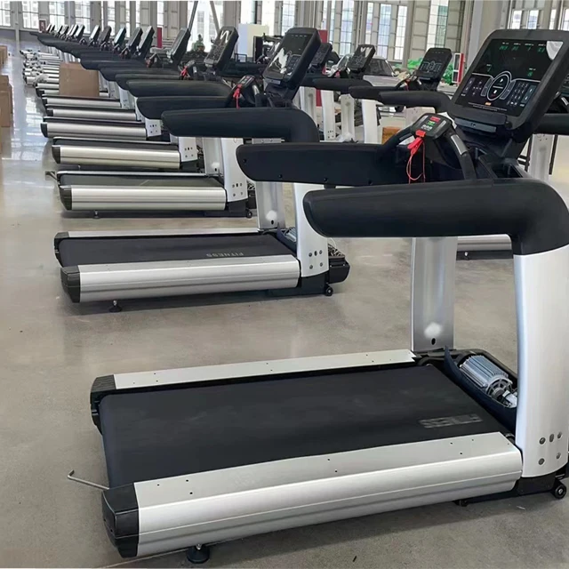 GANAS 7hp Cardio Exercise Equipment Fitness Sports Running Machine  Treadmill Commercial Treadmill with Big Screen