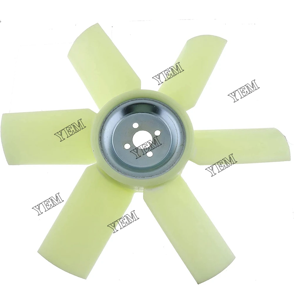 Agricultural Engine Parts OD 500MM Fan YM12394544750 for Komatsu WB93R-2 WB97R-2 WB140-2N WB150-2N