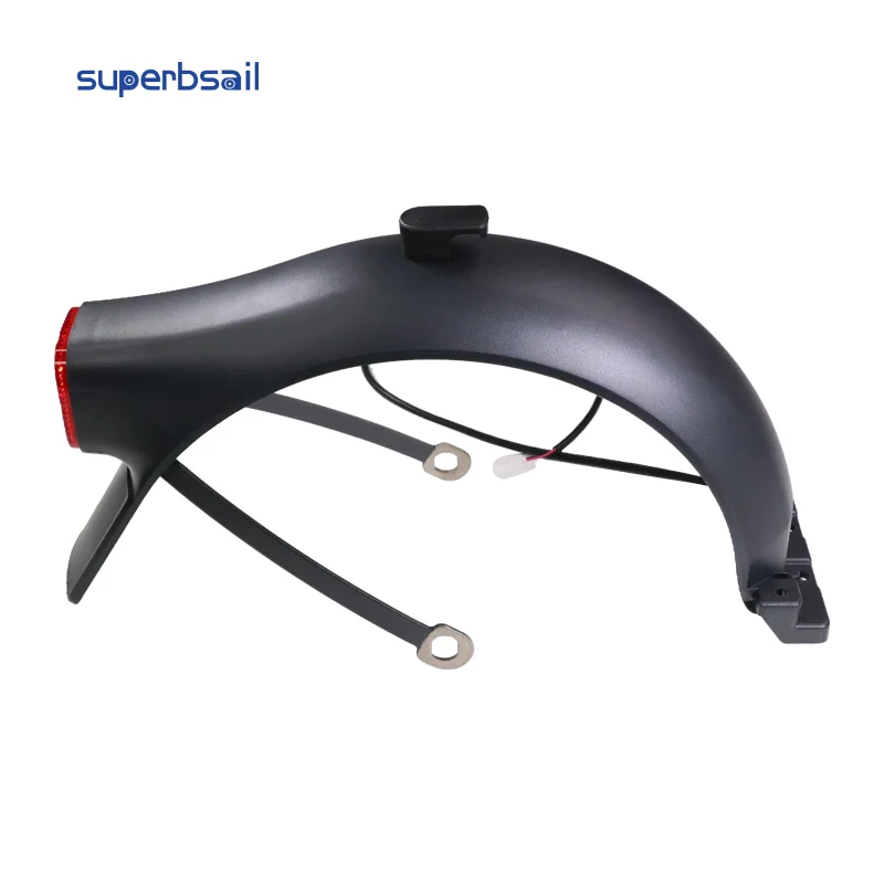 Parafango Posteriore Per Scooter Elettrico M365/Pro, Accessorio Ricambio In Nylon, Antischizzo, Colori Vari (nero)