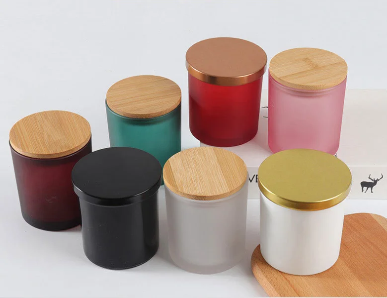 Iridescent 6oz 8oz 10oz Customization High Quality Empty Luxury Glass