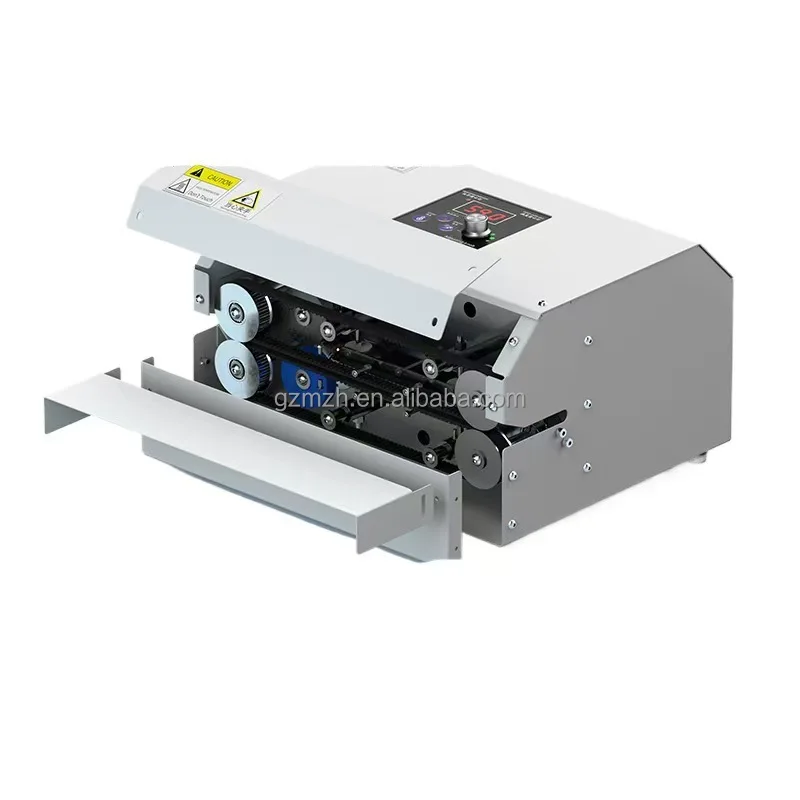 Semi-Automatic Continuous Pouch Sealer Manual Heat Sealing Machine for Tea Snacks Food Coffee Chocolate Packaging Film Paper Bag
