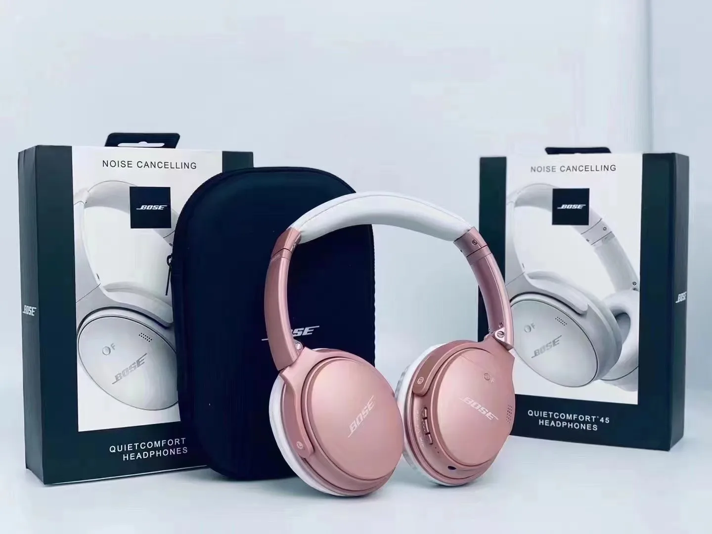 Лидер продаж от производителя, высококачественные наушники с сильными басами QC45, беспроводные наушники типа c