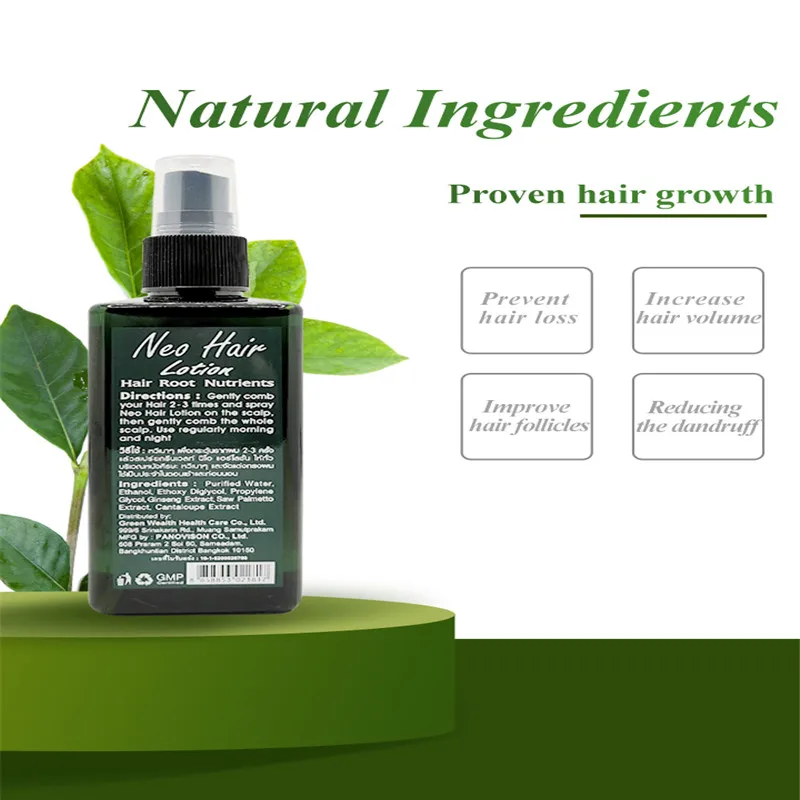 Neo Hair Lotion Paradise Made In Thailand Oil Spray For Hair Growth Longer  Beard Anti Hair Loss Treatment Hair Regrowth  Fruugo IN