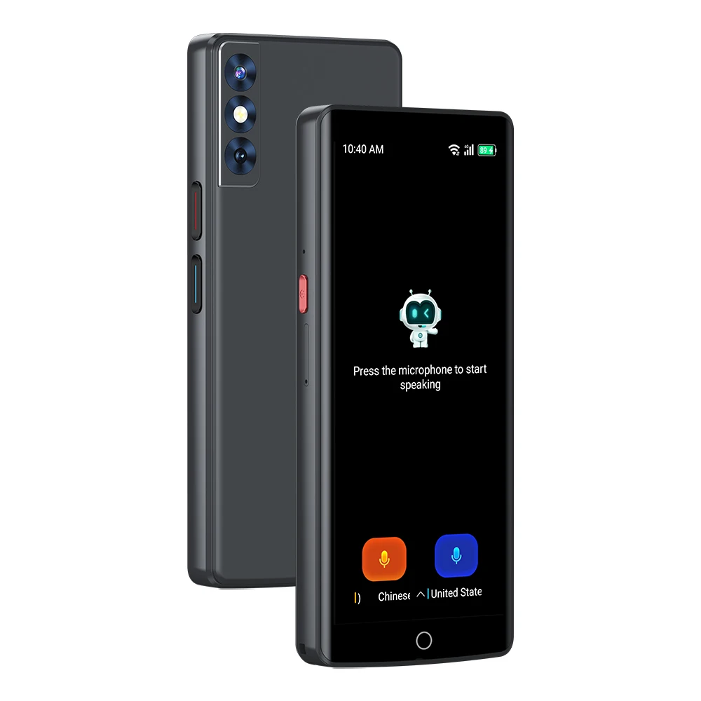 VORMOR A50 Smart Translator Device 4G AI Voice Real Time Language Translator Device Japanese Korean Translator