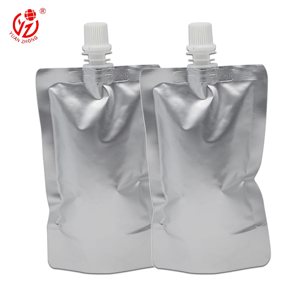 Custom Printed Liquid Packaging Stand-Up Drink Pouch Children's Food Jelly Juice Spout Bag Durable Plastic Spout Bag Squeeze