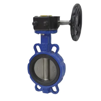 Wafer Type Butterfly Valve Turbine turbine Butterfly Valve