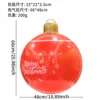 Red leaves - Christmas ball
