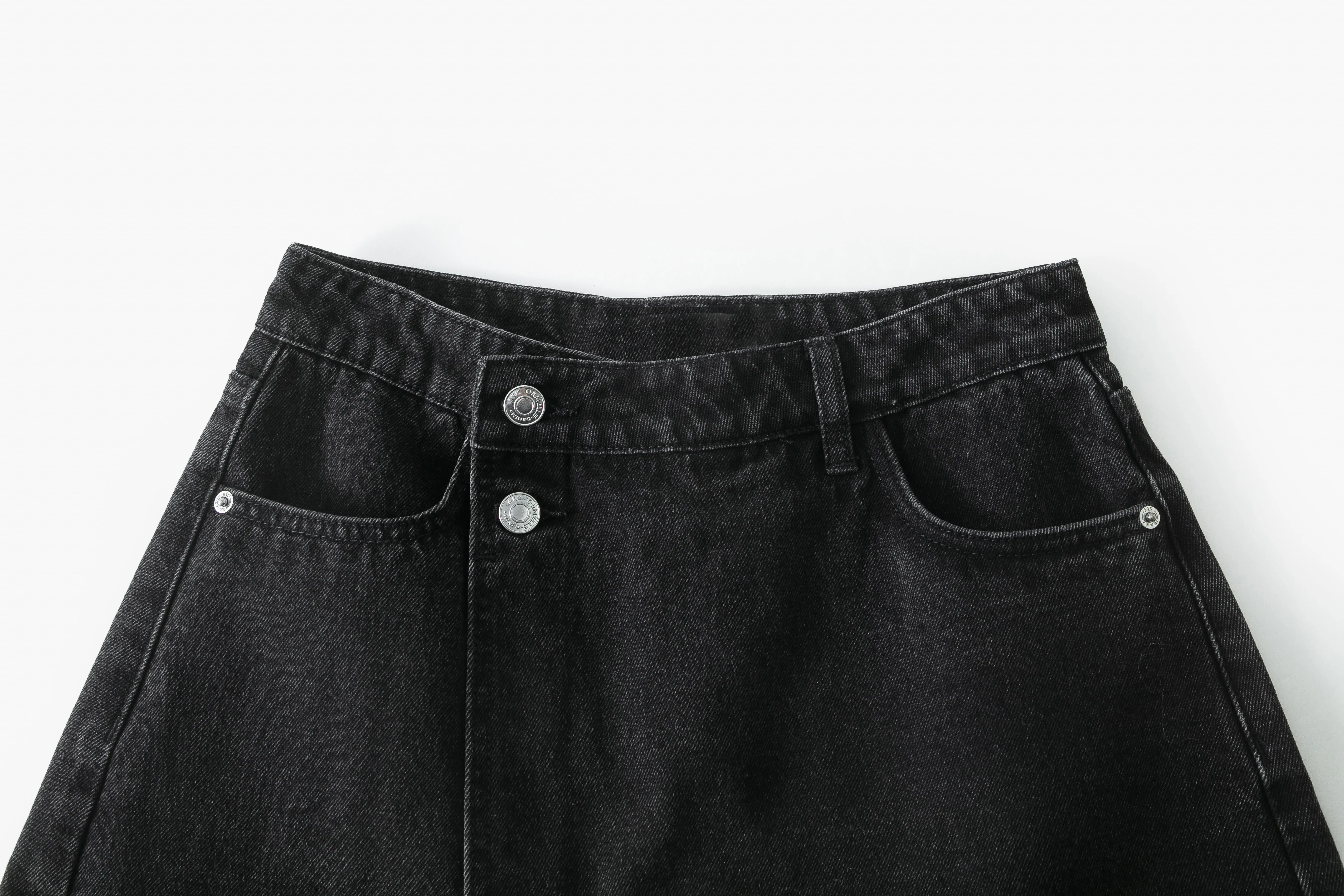 Clothing Manufacturers Splice Distressed Ladies Custom Denim Pants Denim Shorts Women's Shorts Women Jeans