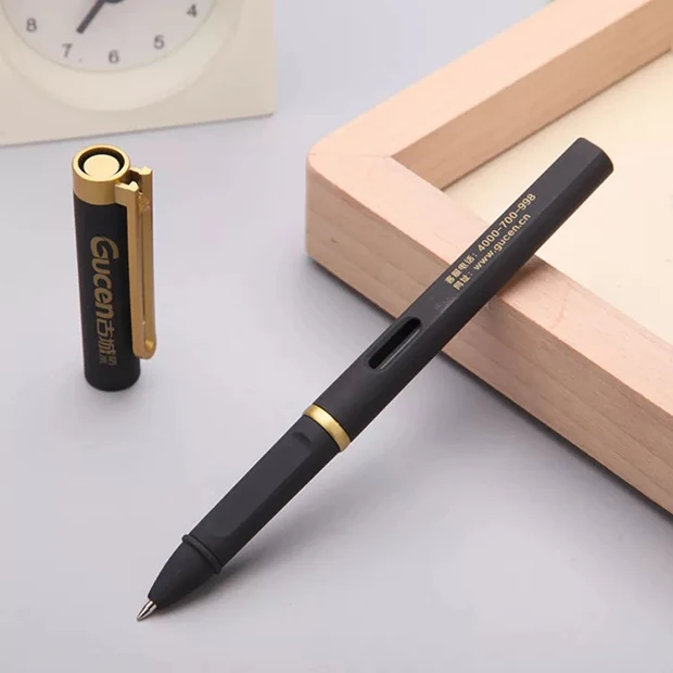 High Quality Luxury Rubber Coated Promotional Plastic Gel Pen With ...