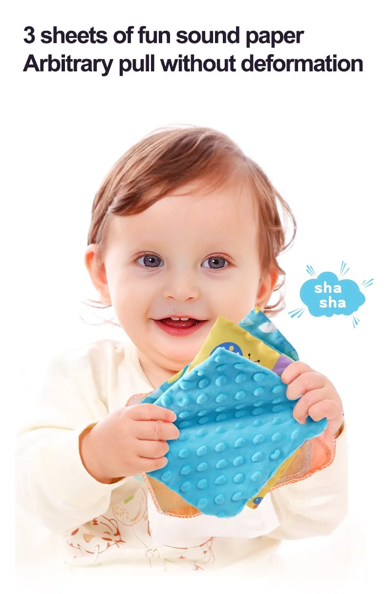 Sozzy Hot Selling Baby Tissue Box Preschool Learning Infant Toys Educational Baby Magic Tissue