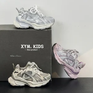 2026 Autumn New Trend Lightweight Breathable Casual Luxury Running Shoes for Boys and Girls Children's Dorky Dad Sport Shoes