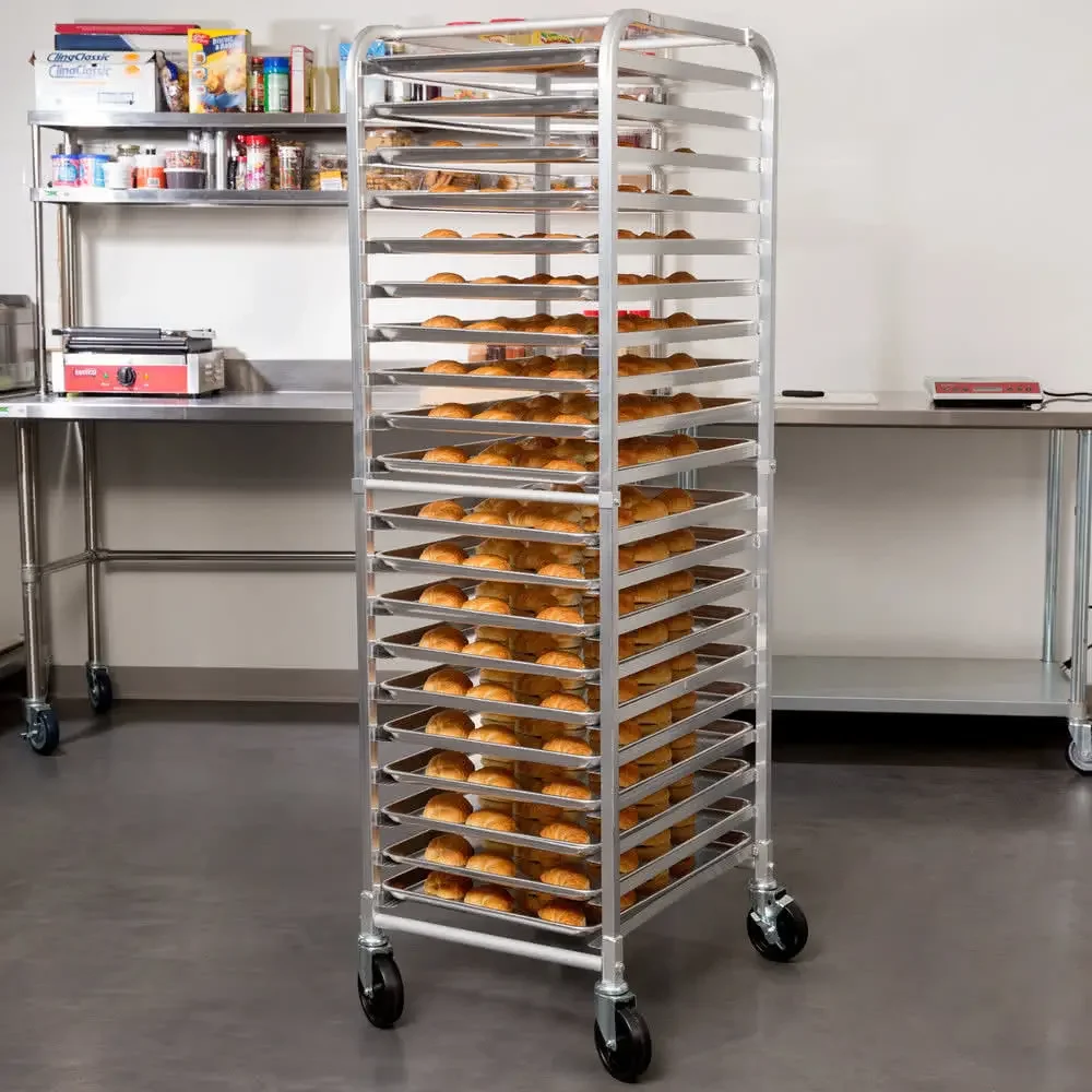 Steel Rack Tray Stainless Steel Tray Rack Trolley Food Drying Box Tray Rack Trolley for ...