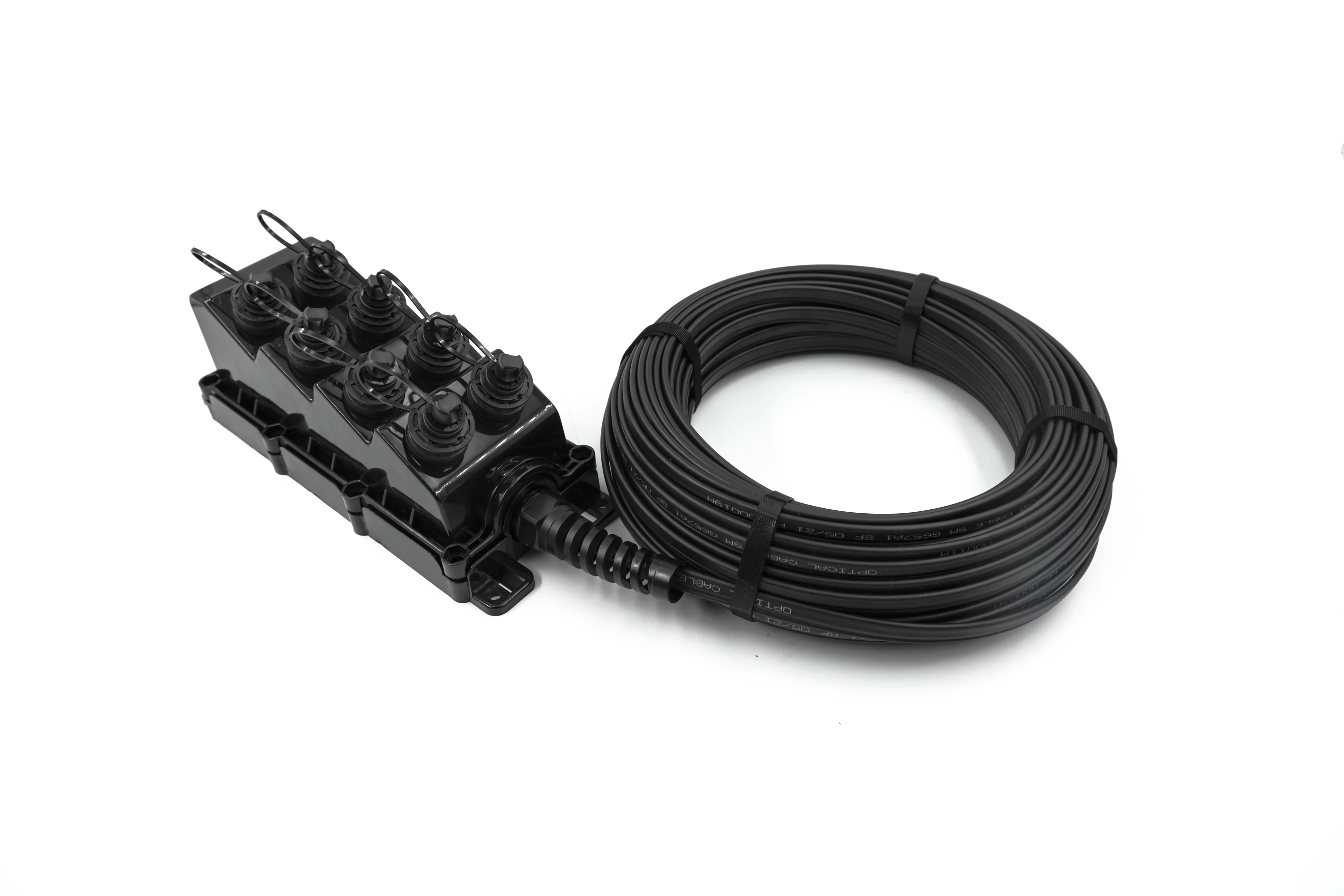 SC APC FTTA Fiber Optic Termination Box FTTH 4 Ports With 1x4 Splitter