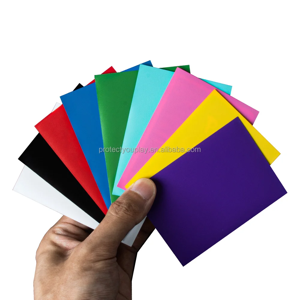 66 x 91 card sleeves Gamegenic Matte Prime (100) Blue Oh card sleeves) Solid Color Card Sleeves -