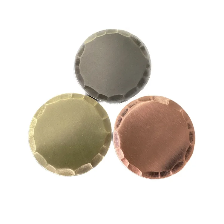 Custom Golf Ball Marker 24mm 25mm  Blank Disc Golf Cheap Golf Ball Markers supplier